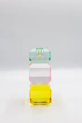 3 Tier Large Crystal Candle Holder