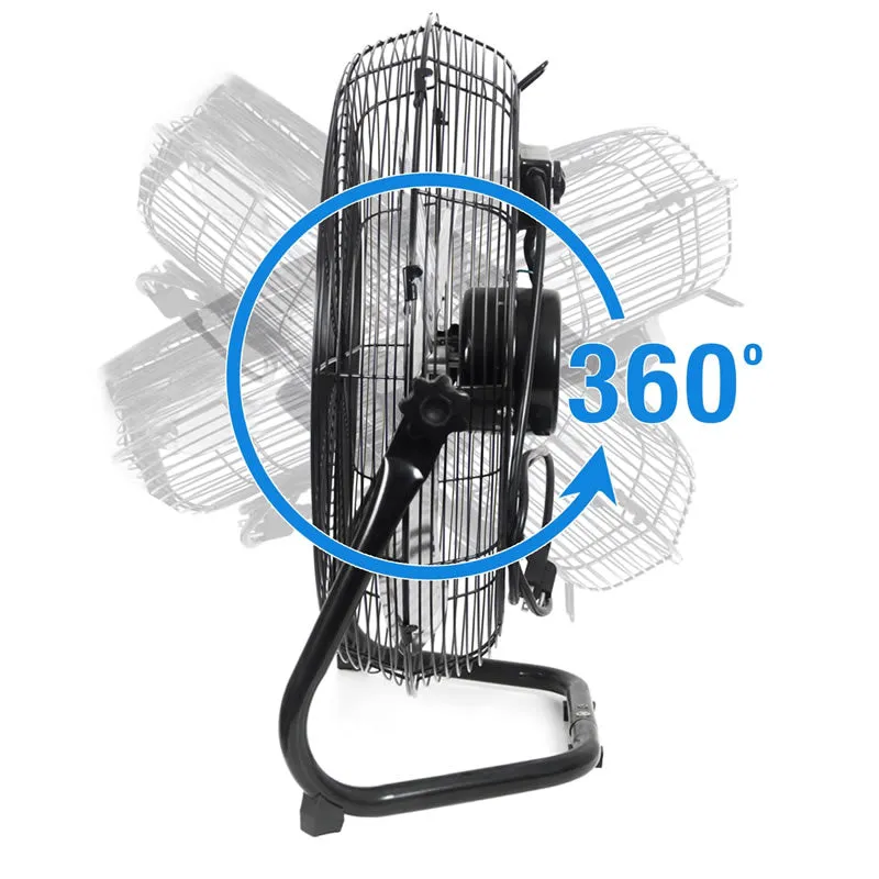 360° Adjustable Tilt Powerful Oscillating Floor Fan 862760