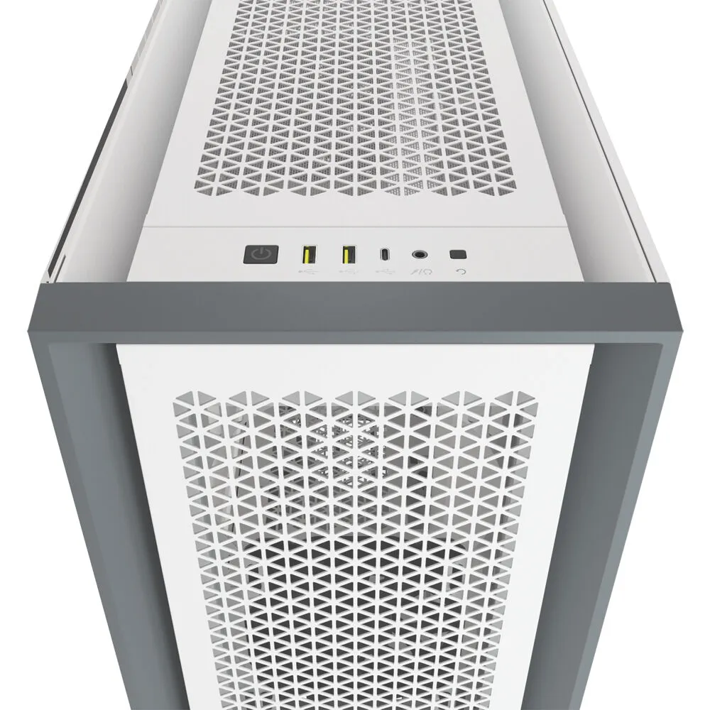 Case Corsair 5000D Airflow, Mid-Tower, ATX, white, CC-9011211-CN