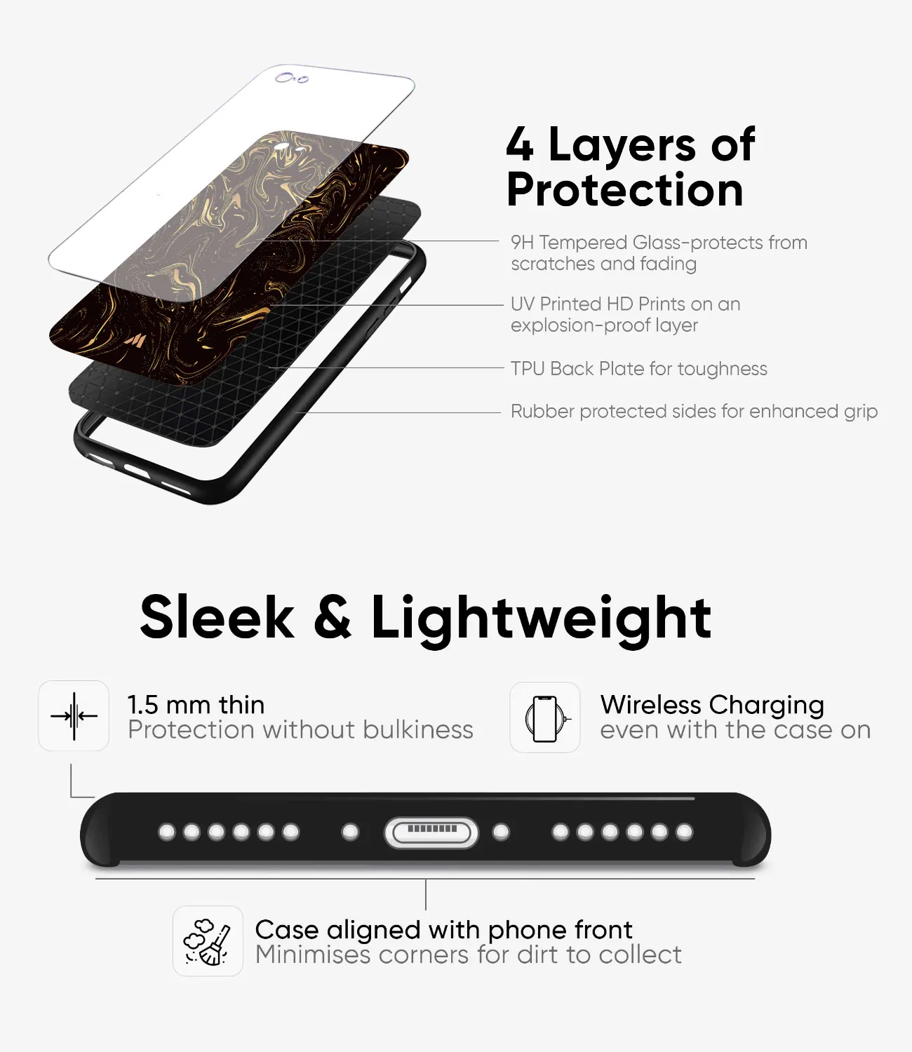 Choose Your Own Path Glass Case