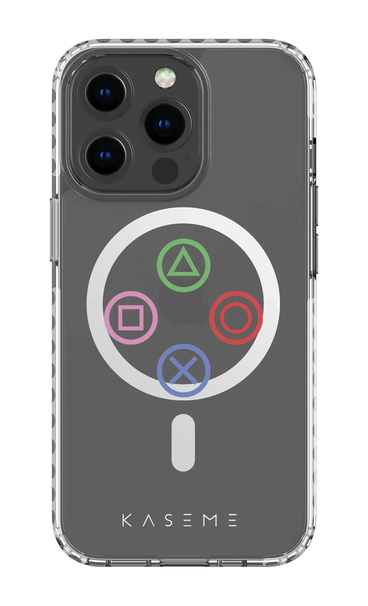 Console clear case