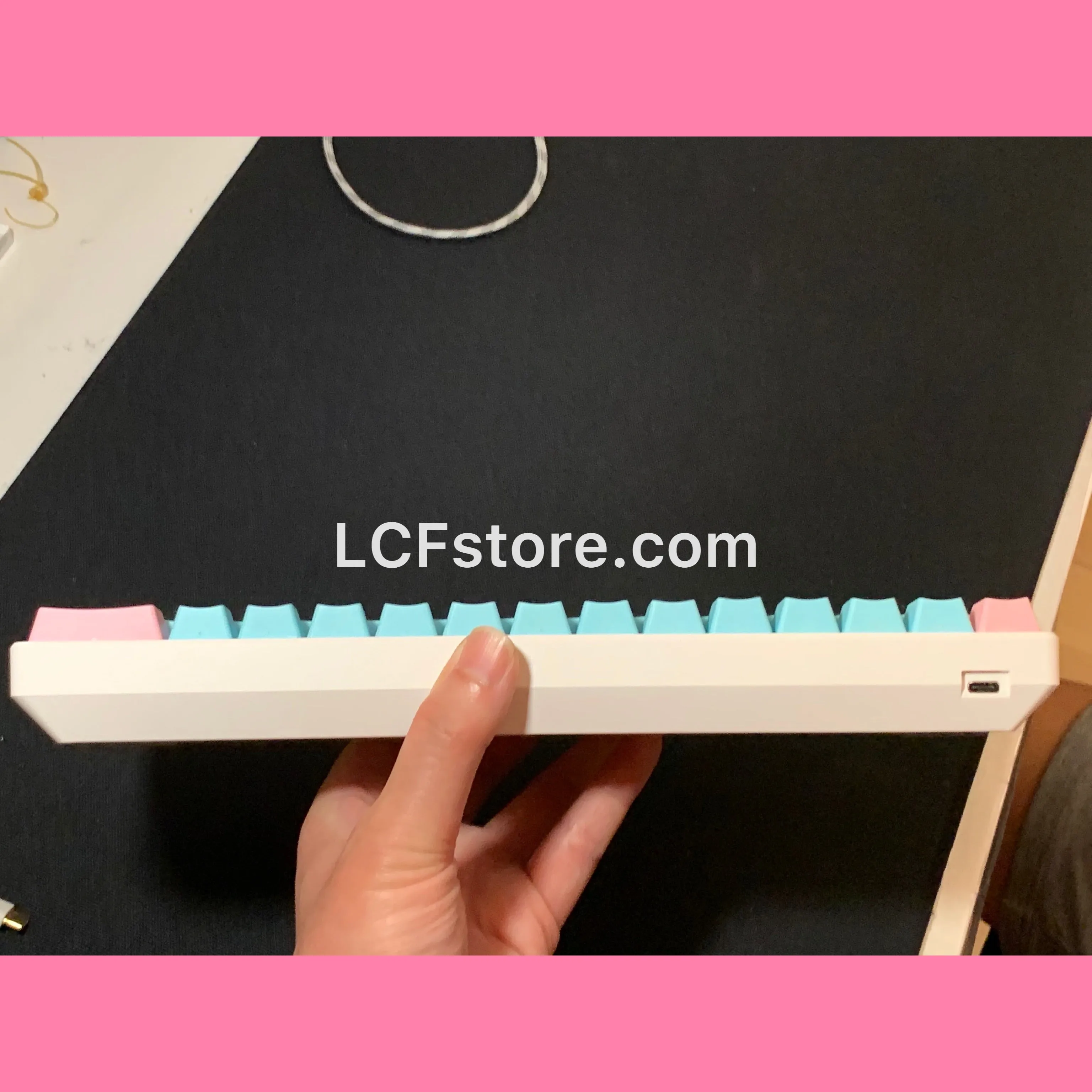 Custom Top Glow RGB Miami Keyboard