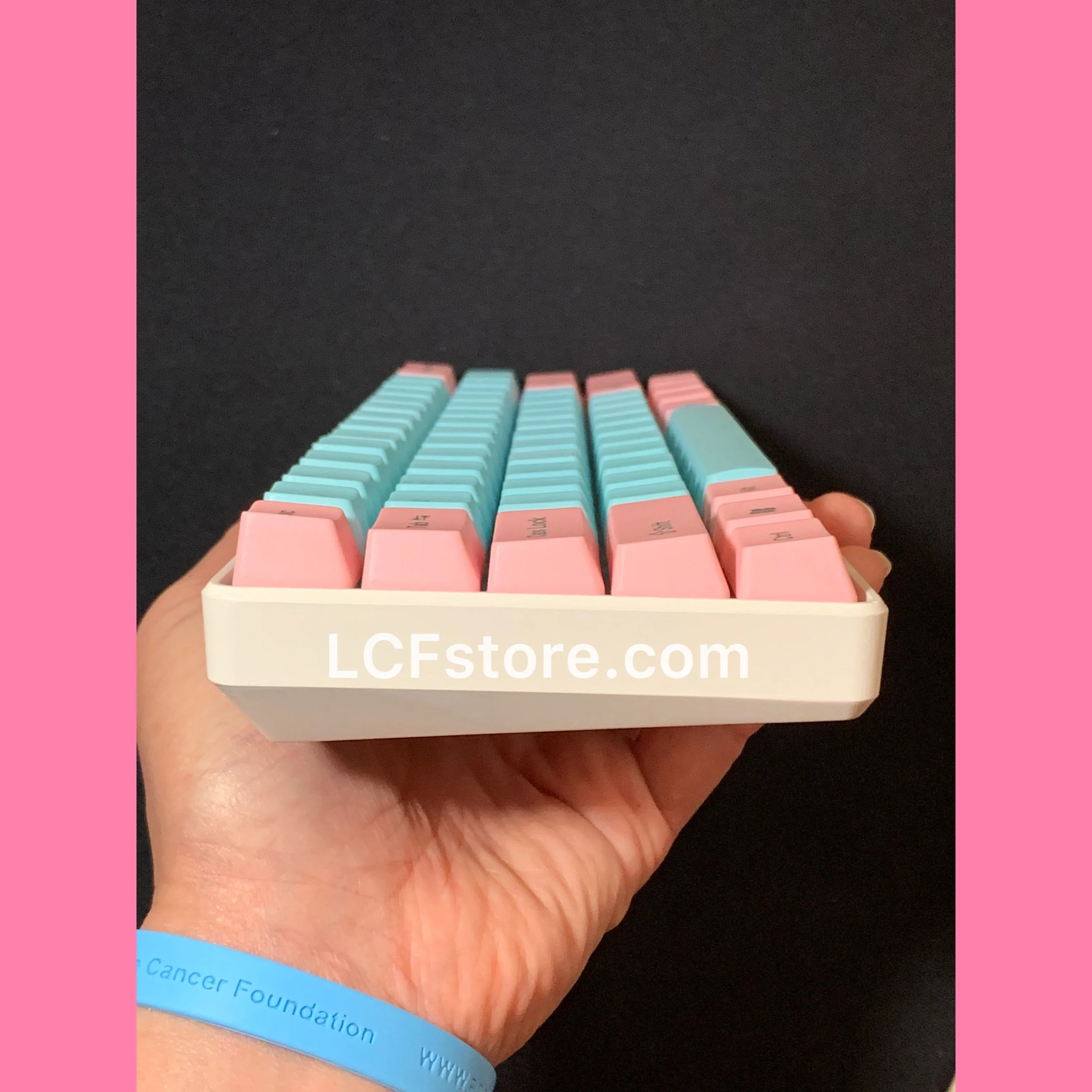 Custom Top Glow RGB Miami Keyboard