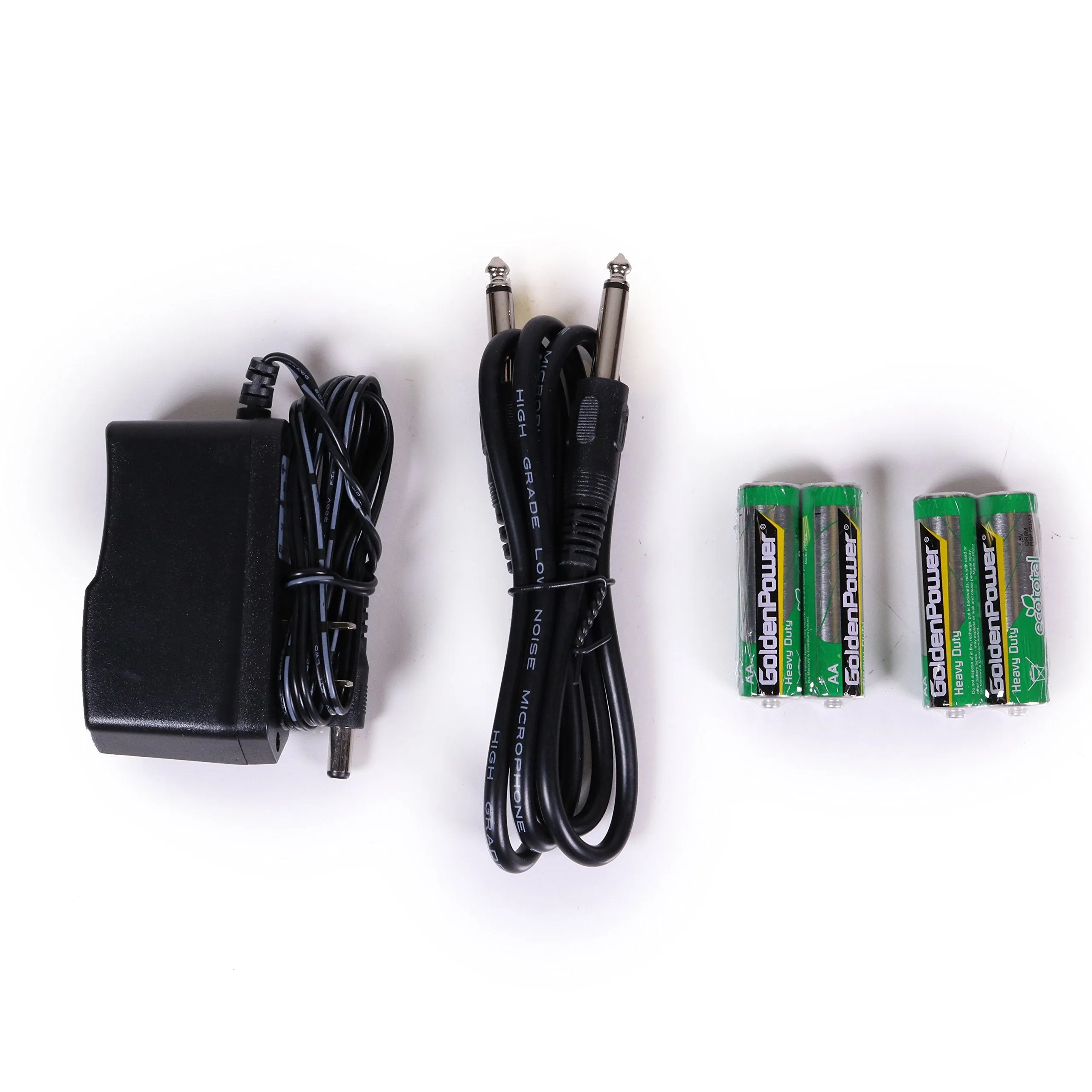 EMB - EBM60E Yellow VHF Dual Wireless Handheld Microphone System with Echo Feature. Great for Karaoke, DJ, PA, Presentation, Live Performances and Family Party