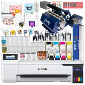 Epson SureColor F570 LITE 24" Dye Sublimation Printer w/ 7-in-1 Tumbler Press