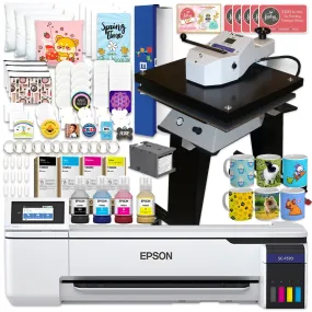 Epson SureColor F570 LITE 24" Sublimation Printer w/ Geo Knight DK25SP Heat Press