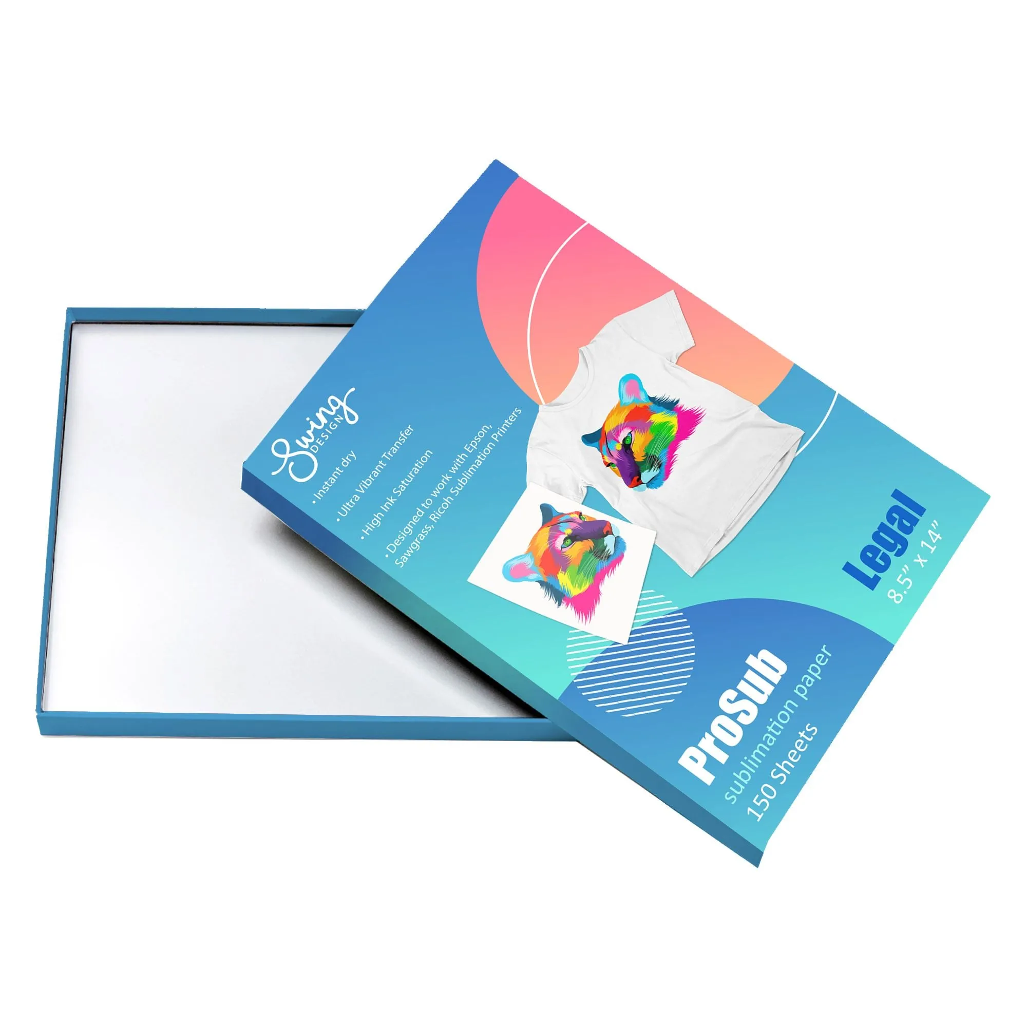 Epson SureColor PRO F570 Desktop 24" Dye Sublimation Printer & Paper Bundle