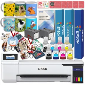 Epson SureColor PRO F570 Desktop 24" Dye Sublimation Printer Bundle