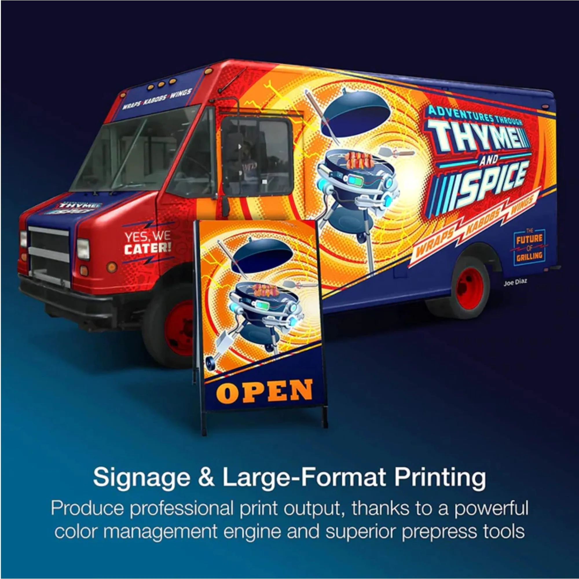 Epson SureColor PRO F570 Desktop 24" Sublimation Printer Bundle with CorelDRAW