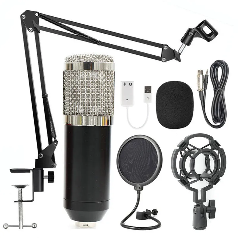 Microphone & stand set