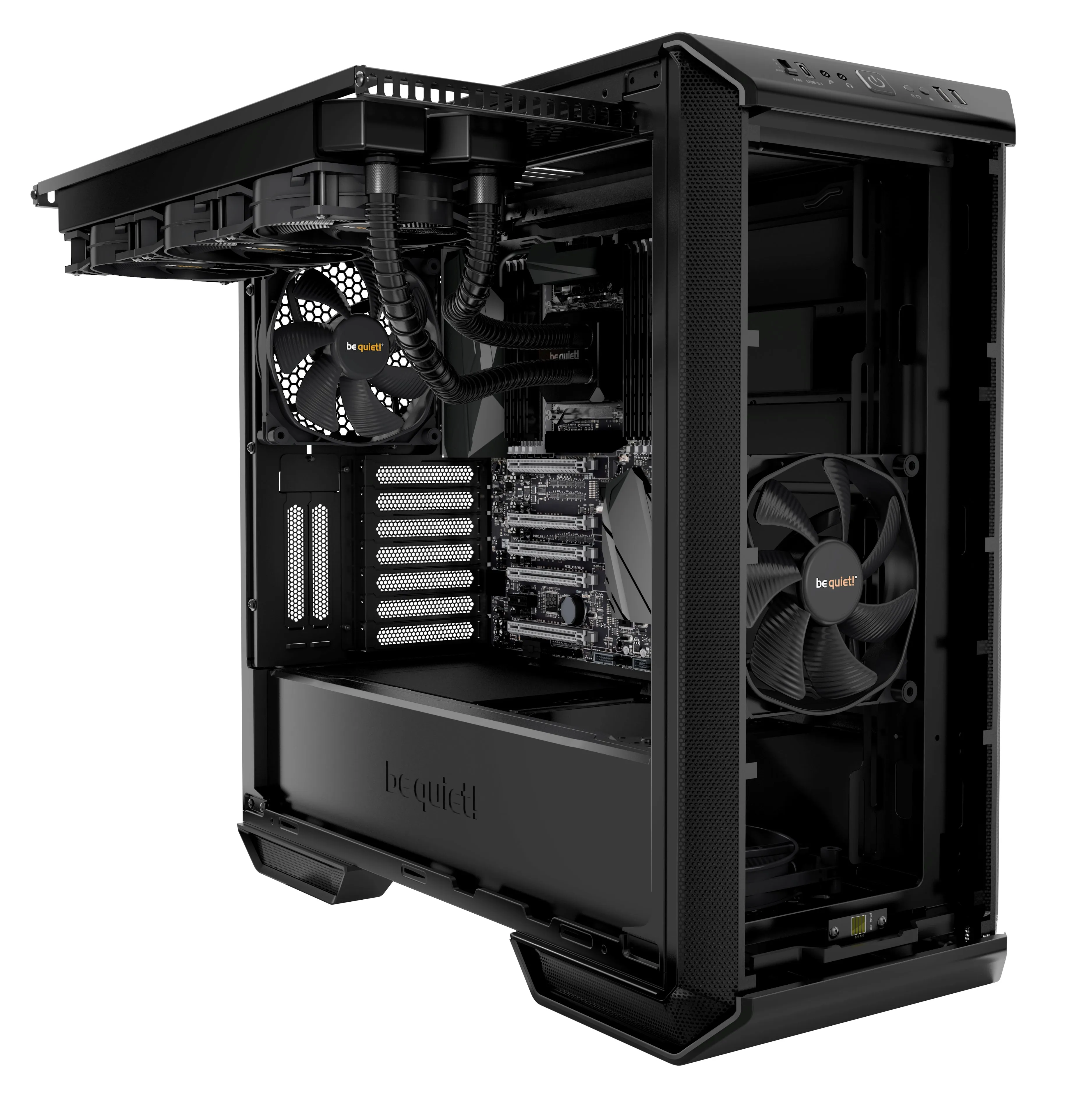 Midi Be Quiet! Dark Base 700 Black