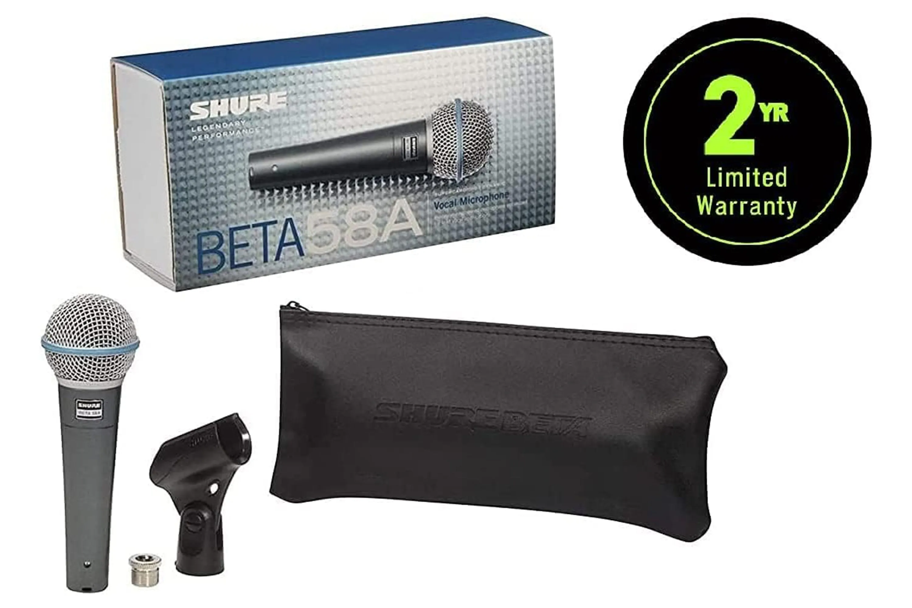 Shure BETA 58A Vocal Microphone