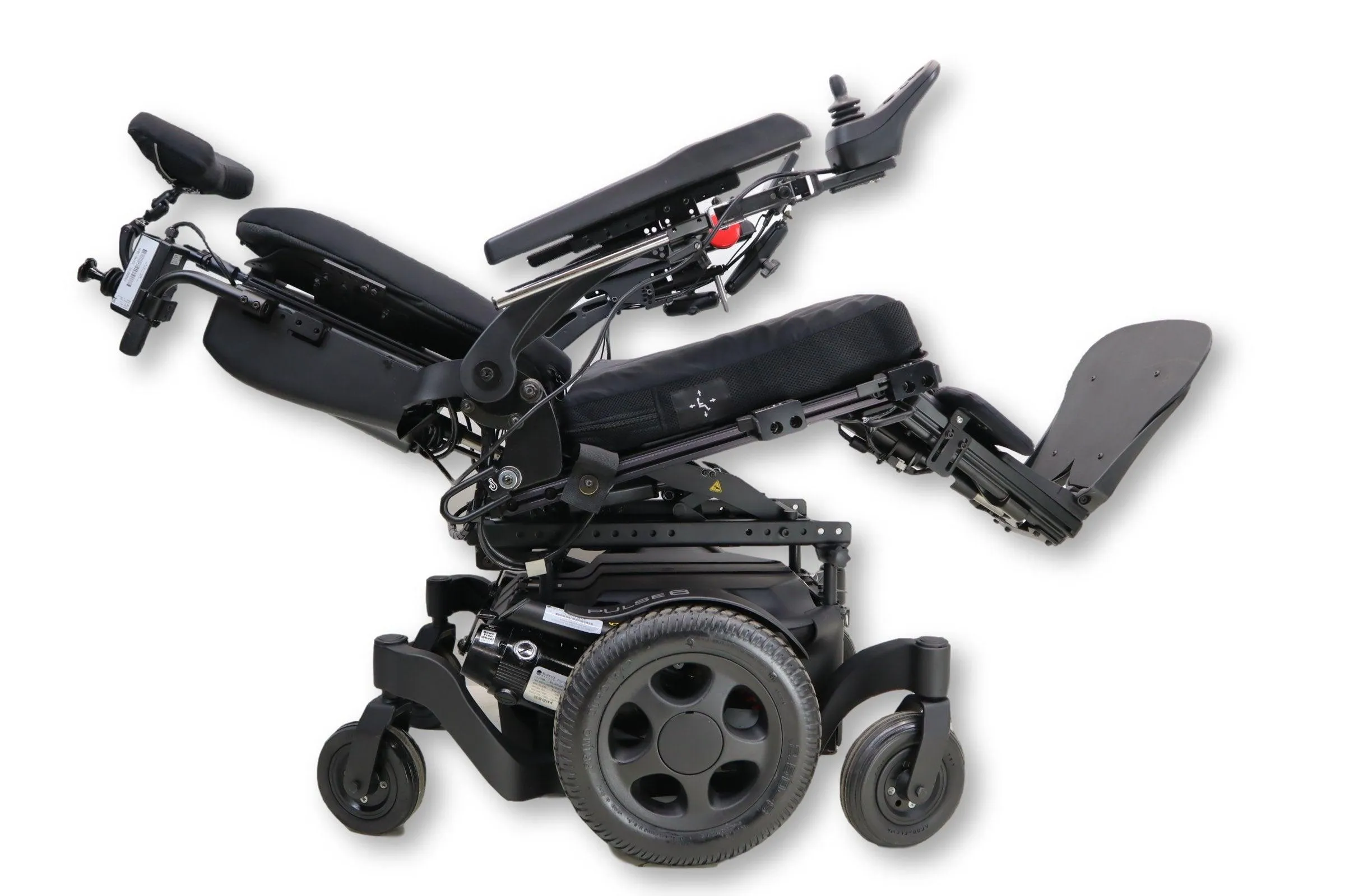 Sunrise Medical Quickie Pulse 6 Power Wheelchair With Tilt, Recline, & Power Legs