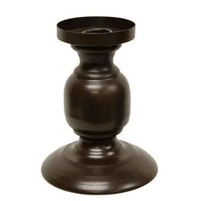 Tin Pedestal Taper Holder